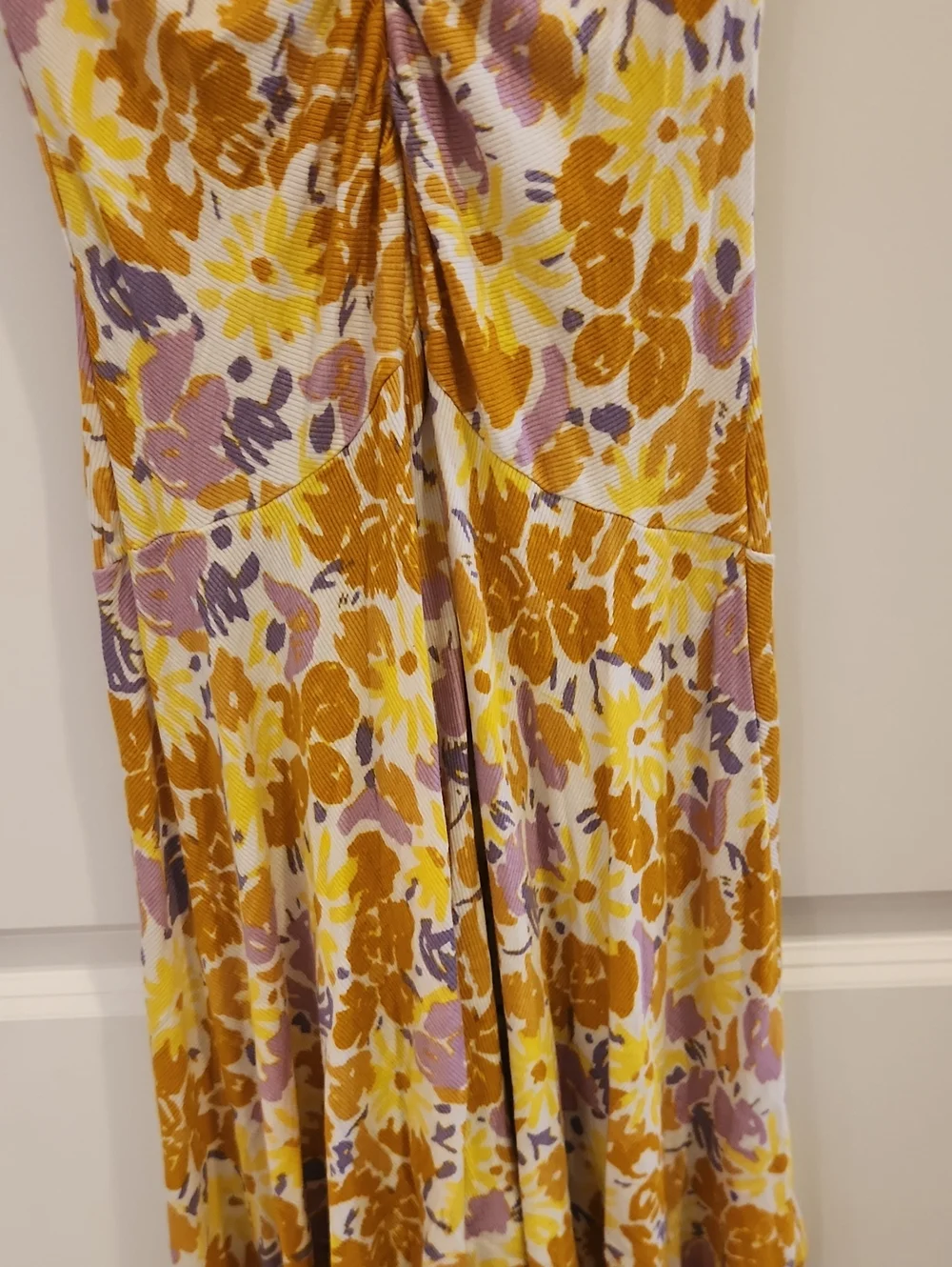 Free People Floral Key To Your Heart Mini Dress
